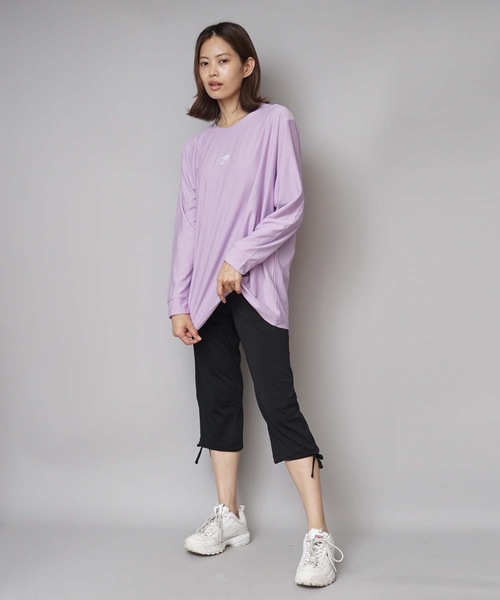 FILA(フィラ)の「【FILA:フィラ】レディースルーズパンツ(その他パンツ・レディース・ブラック/パープル/ネイビー/杢グレー・SMALL/MEDIUM/LARGE/X-LARGE)」の14枚目の写真