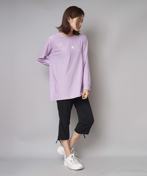 FILA(フィラ)の「【FILA:フィラ】レディースルーズパンツ(その他パンツ・レディース・ブラック/パープル/ネイビー/杢グレー・SMALL/MEDIUM/LARGE/X-LARGE)」の11枚目の写真