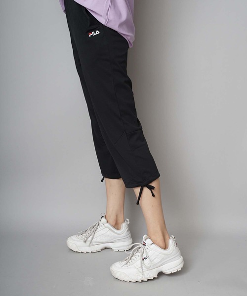 FILA(フィラ)の「【FILA:フィラ】レディースルーズパンツ(その他パンツ・レディース・ブラック/パープル/ネイビー/杢グレー・SMALL/MEDIUM/LARGE/X-LARGE)」の5枚目の写真