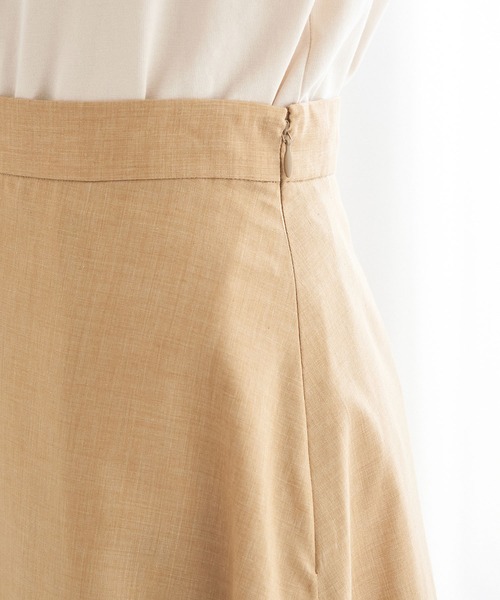 ROPE' PICNIC（ロペピクニック）の「ランダムヘムフリルスカート（スカート・レディース・カーキ/ピンク/ダークラベンダー/キャメル・40/38）」の15枚目の写真