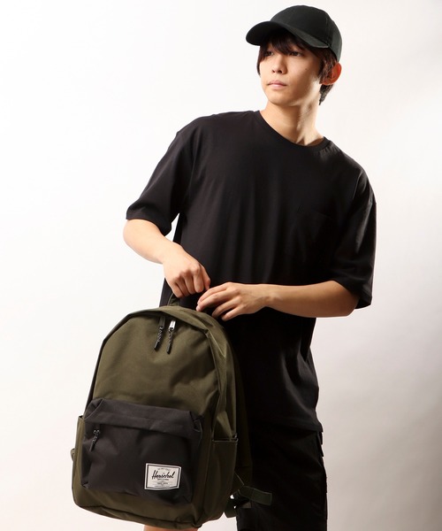 Herschel Supply（ハーシェルサプライ）の「Herschel Supply バックパック15PC収納 30L（バックパック/リュック・メンズ・ブラック/ネイビー/カーキ/マルチ/カモフラージュ/ブラック系その他/グリーン・FREE）」の9枚目の写真