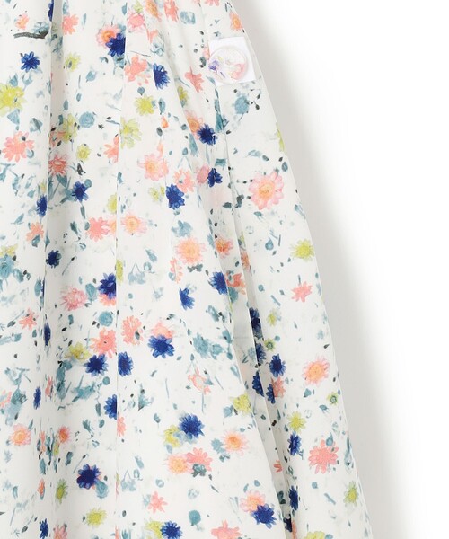 ANEVER（アンエバー）の「平手友梨奈さん着用【SEDUM】フラワープリント ギャザースカート（スカート・レディース・ホワイト系/ブラック系・38）」の12枚目の写真