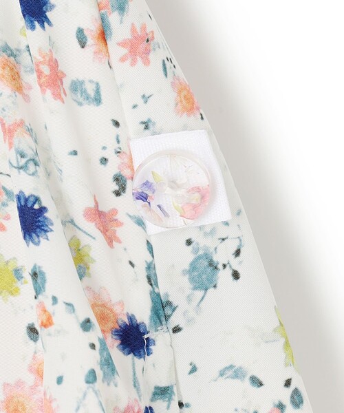 ANEVER（アンエバー）の「平手友梨奈さん着用【SEDUM】フラワープリント ギャザースカート（スカート・レディース・ホワイト系/ブラック系・38）」の14枚目の写真