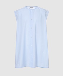SLEEVELESS BUTTON SHIRT