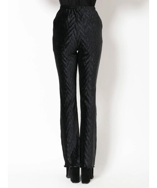 EMODA(エモダ)の「グロスフィットプリーツフレアパンツ(その他パンツ・レディース・ミント/イエロー/ブラウン/ブラック・FREE)」の22枚目の写真