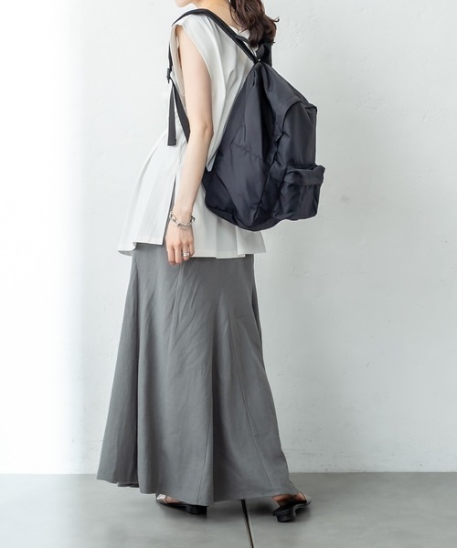 mystic（ミスティック）の「NYLONY リュックM（バックパック/リュック・レディース・ブラック/ブルー・ONE SIZE）」の4枚目の写真