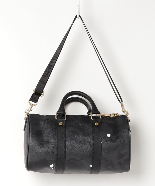 GENTIL BANDIT(ジャンティバンティ)の「GENTIL BANDIT(ジャンティバンティ)B'2nd別注ミニボストン(ボストンバッグ・メンズ・ブラック/チャコール・FREE)」の3枚目の写真