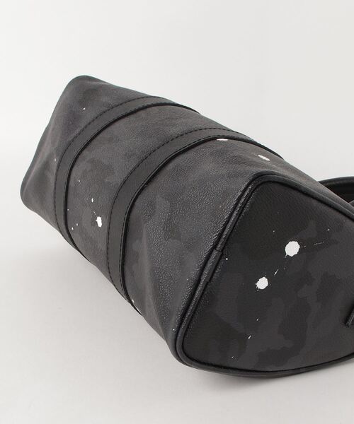 GENTIL BANDIT(ジャンティバンティ)の「GENTIL BANDIT(ジャンティバンティ)B'2nd別注ミニボストン(ボストンバッグ・メンズ・ブラック/チャコール・FREE)」の4枚目の写真