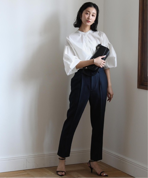 UR'S（ユアーズ）の「ボリューム袖ブラウス（シャツ/ブラウス・レディース・オフホワイト/ブラック/グリーン/ベージュ系その他/ブルー系その他/ピンク/グリーン系その他/ブルー/ダークブラウン/ネイビー/ナチュラル・S/L/M）」の19枚目の写真