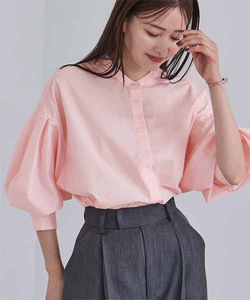 ボリューム袖ブラウス（シャツ/ブラウス）｜ur's（ユアーズ）の