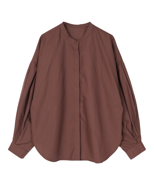 UR'S（ユアーズ）の「ボリューム袖ブラウス（シャツ/ブラウス・レディース・オフホワイト/ブラック/グリーン/ベージュ系その他/ブルー系その他/ピンク/グリーン系その他/ブルー/ダークブラウン/ネイビー/ナチュラル・S/L/M）」の12枚目の写真