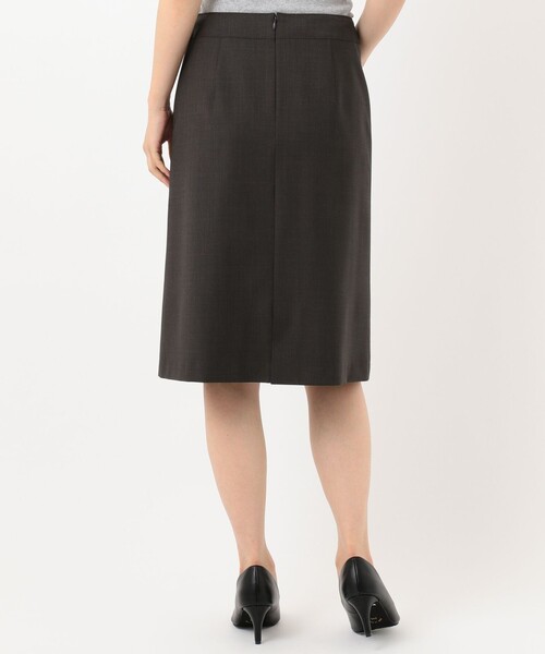 J.PRESS Ladies（J.プレス レディス）の「BAHARIYE NEW スカート（スカート・レディース・ダークブラウン系・S/XS）」の8枚目の写真