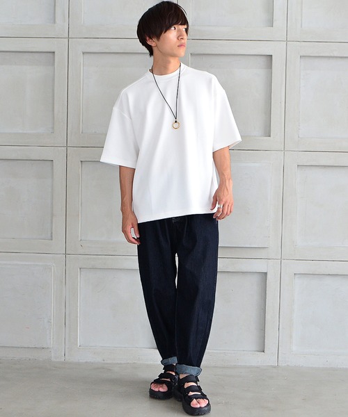 MinoriTY（マイノリティ）の「【MinoriTY】ワイドバルーンデニムパンツ バルーンパンツ メンズ リジット オーバーサイズ 秋服 夏服（デニムパンツ・メンズ・ブルー/ブルー系その他・MEDIUM/LARGE）」の6枚目の写真