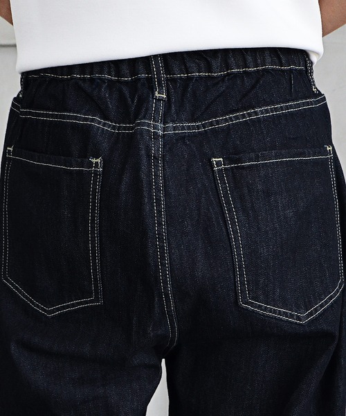 MinoriTY（マイノリティ）の「【MinoriTY】ワイドバルーンデニムパンツ バルーンパンツ メンズ リジット オーバーサイズ 秋服 夏服（デニムパンツ・メンズ・ブルー/ブルー系その他・MEDIUM/LARGE）」の11枚目の写真