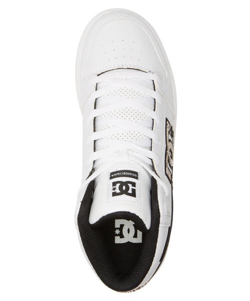 DC SHOES(ディーシーシューズ)の「Ws UNIVERSITY MID SE/DCハイカットスニーカー(スニーカー・レディース・ホワイト・23cm/23.5cm/24cm/24.5cm/25cm/22cm)」の3枚目の写真