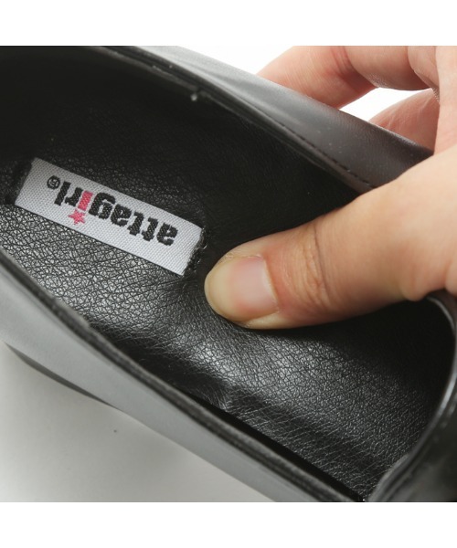 attagirl（アタガール）の「厚底ローファーパンプス（ローファー・レディース・ブラック/ダークブラウン/ブラック系その他・LL/S/M/L）」の4枚目の写真