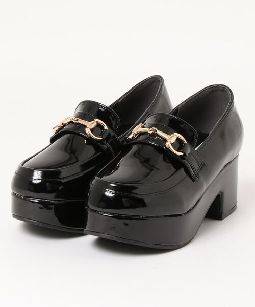 attagirl（アタガール）の「厚底ローファーパンプス（ローファー・レディース・ブラック/ダークブラウン/ブラック系その他・LL/S/M/L）」の10枚目の写真