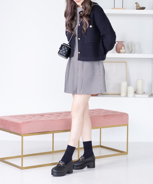 attagirl（アタガール）の「厚底ローファーパンプス（ローファー・レディース・ブラック/ダークブラウン/ブラック系その他・LL/S/M/L）」の21枚目の写真