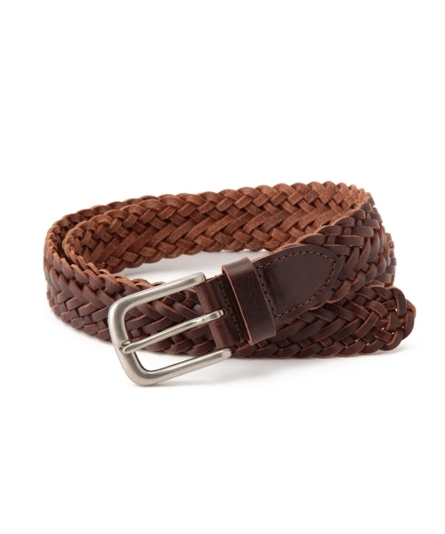 BEAMS（ビームス）の「BEAMS / レザー メッシュベルト（ベルト・メンズ・ブラック/ダークブラウン・LARGE/MEDIUM）」の10枚目の写真