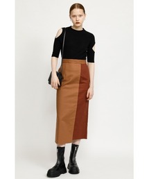 2WAY ASYMMETRY JUMPER SK アシンメトリー ジャンパースカート