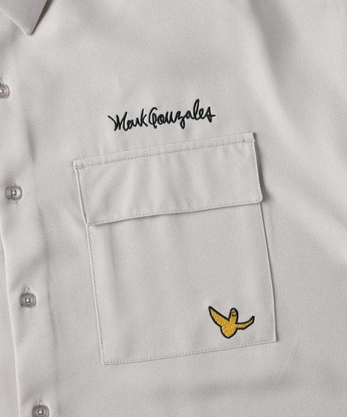 Mark Gonzales（マーク・ゴンザレス）の「【MARK GONZALES】ビッグプリントシャツ（シャツ/ブラウス・メンズ・ライトグレー/ベージュ/ブラック・L/M）」の16枚目の写真