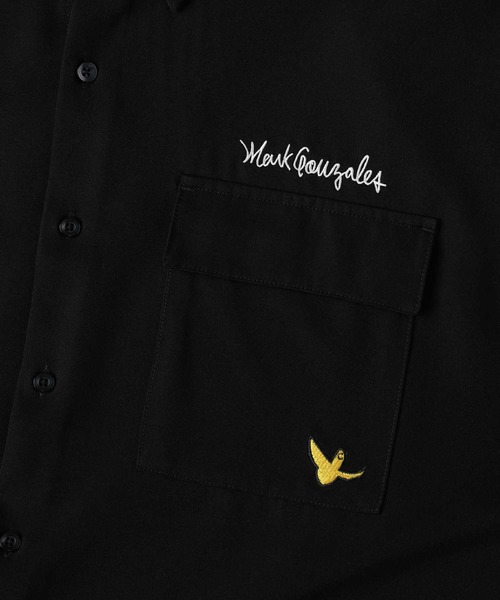 Mark Gonzales（マーク・ゴンザレス）の「【MARK GONZALES】ビッグプリントシャツ（シャツ/ブラウス・メンズ・ライトグレー/ベージュ/ブラック・L/M）」の12枚目の写真