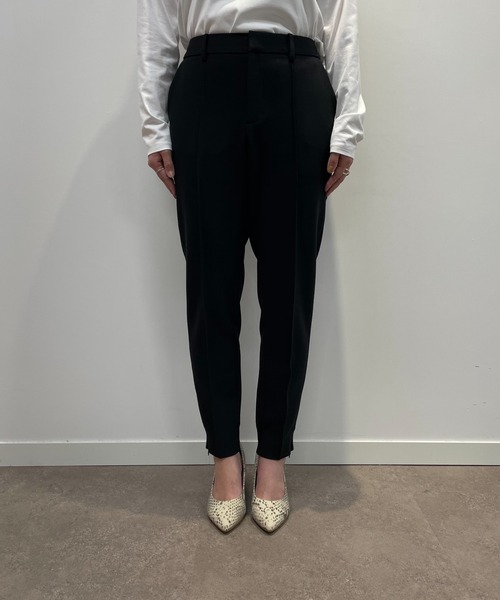 BARNYARDSTORM(バンヤードストーム)の「BARNYARDSTORM / 裾リブダブルクロスパンツ(その他パンツ・レディース・グリーン/グレー/ブラック・00/0/1/2)」の7枚目の写真