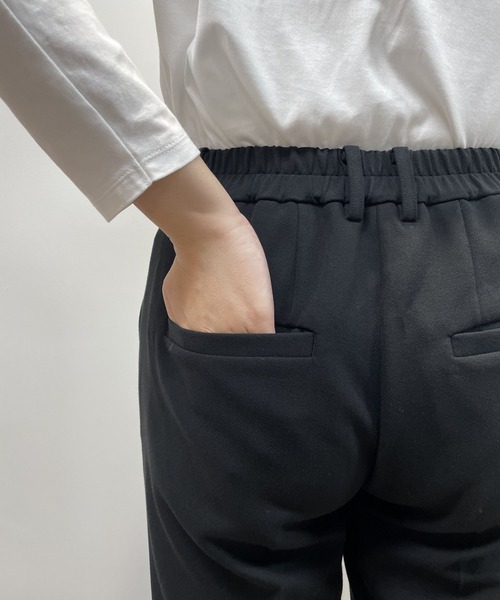 BARNYARDSTORM(バンヤードストーム)の「BARNYARDSTORM / 裾リブダブルクロスパンツ(その他パンツ・レディース・グリーン/グレー/ブラック・00/0/1/2)」の13枚目の写真