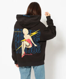 AVIREX | 【Women's】ピンナップ ガール プルオーバー パーカー / PIN UP GIRL PULLOVER PARKA / アヴィレックス / AVIREX(パーカー)