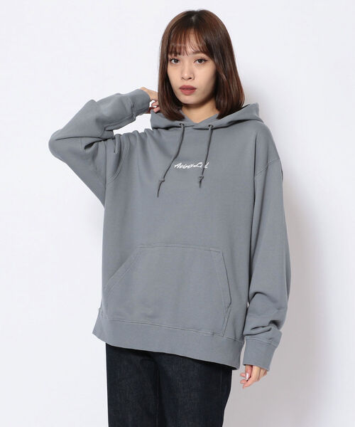 AVIREX（アヴィレックス）の「【Women's】ピンナップ ガール プルオーバー パーカー / PIN UP GIRL PULLOVER PARKA / アヴィレックス / AVIREX（パーカー・レディース・ホワイト/ブラック/ベージュ/ブルーグレー・FREE）」の11枚目の写真