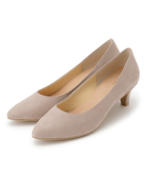 DRESKIP（ドレスキップ）の「◆【通勤】5cmヒールパンプス【靴のまち神戸製】（パンプス・レディース・ブルー/ブラック系3/グレー/ベージュ系7/ブラック系7・25/35/45/40/30）」の3枚目の写真