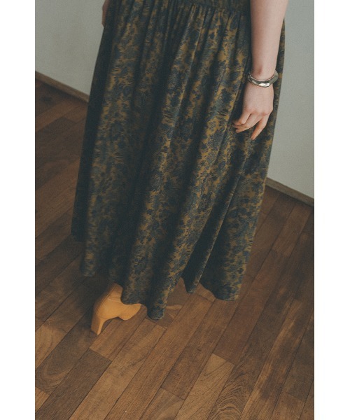 ワンピース CLANE CHINTZ FLOWER PLEAT ONE PIECE CLANE（クラネ）の「CHINTZ FLOWER PLEAT ONE PIECE（ワンピース