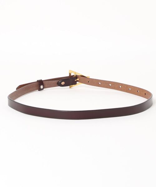 DONOBAN（ドノバン）の「本革トライアングルバックルベルト（ベルト・レディース・グリーン/ブラック/ブラウン・F）」の4枚目の写真