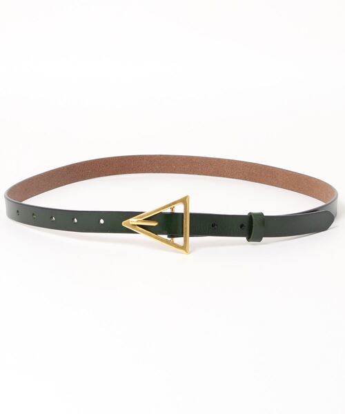 DONOBAN（ドノバン）の「本革トライアングルバックルベルト（ベルト・レディース・グリーン/ブラック/ブラウン・F）」の21枚目の写真
