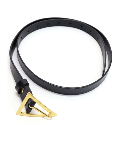 DONOBAN（ドノバン）の「本革トライアングルバックルベルト（ベルト・レディース・グリーン/ブラック/ブラウン・F）」の13枚目の写真