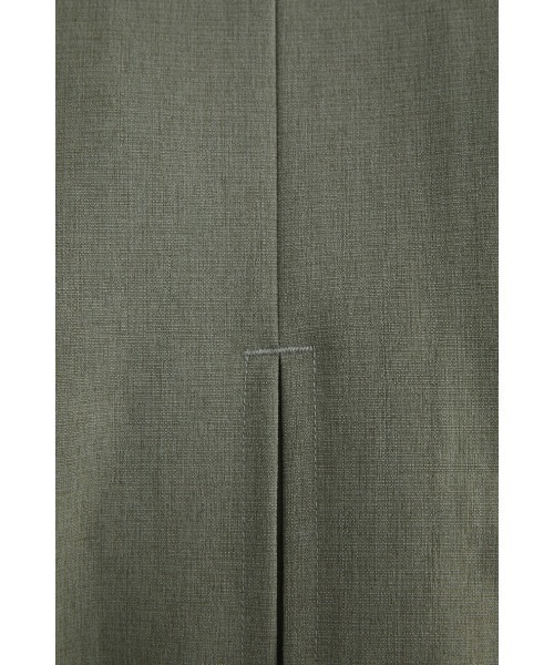 STYLEMIXER（スタイルミキサー）の「スラブバックプリーツロングコート（ステンカラーコート・メンズ・ベージュ/グレー・MEDIUM/LARGE/X-LARGE）」の7枚目の写真