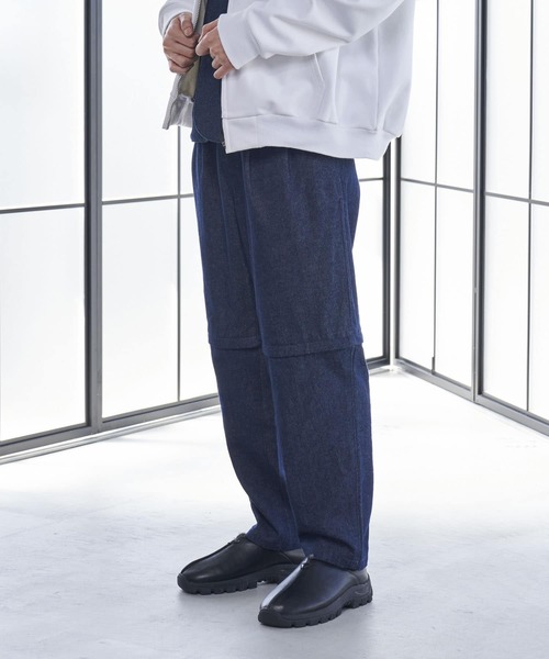 Uiscel（ユイセル）の「Uiscel　撥水デニム2WAYテーパード（デニムパンツ・メンズ・ワンウォッシュ・SMALL/MEDIUM）」の22枚目の写真