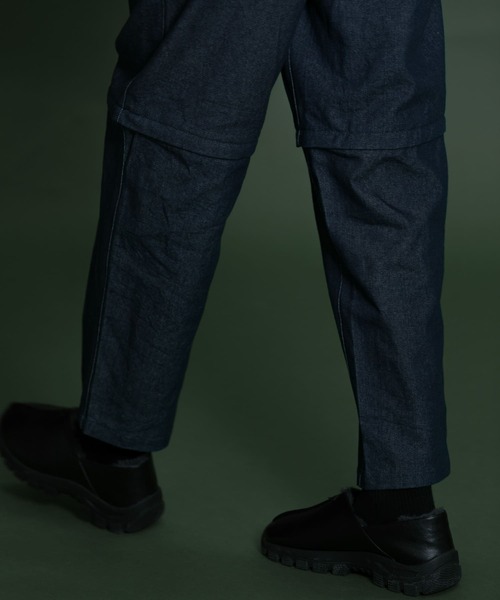Uiscel（ユイセル）の「Uiscel　撥水デニム2WAYテーパード（デニムパンツ・メンズ・ワンウォッシュ・SMALL/MEDIUM）」の18枚目の写真