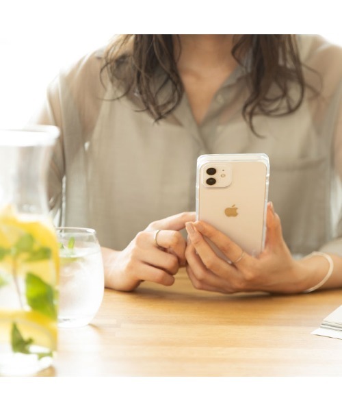 salisty（サリスティ）の「iPhone13 iPhone13Pro iPhone12 iphone12mini iphone12Pro iPhone8/7/SE(第2世代/第3世代) salisty サリスティ クリア 耐衝撃 ハードケース クリアケース スマホケース フロスト（スマホケース/カバー・レディース・クリア/スモーク・B/A/C/ 13/7/8）」の3枚目の写真