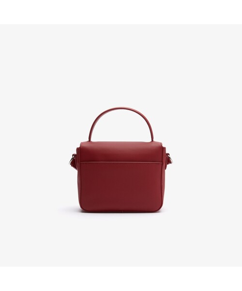 LACOSTE(ラコステ)の「デイリー クラシック トップハンドルショルダーバッグ(ショルダーバッグ・レディース・ブラック/マルーン・FREE)」の4枚目の写真
