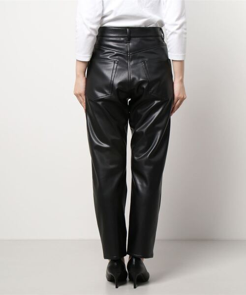 JOURNAL STANDARD(ジャーナルスタンダード)の「フェイクレザーパンツ(その他パンツ・レディース・ブラック/アイボリー・38/36)」の15枚目の写真