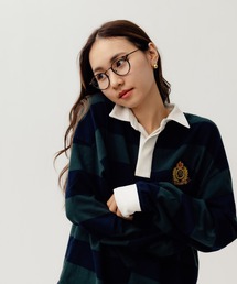 RANDEBOO | Emblem border shirt(Tシャツ/カットソー)