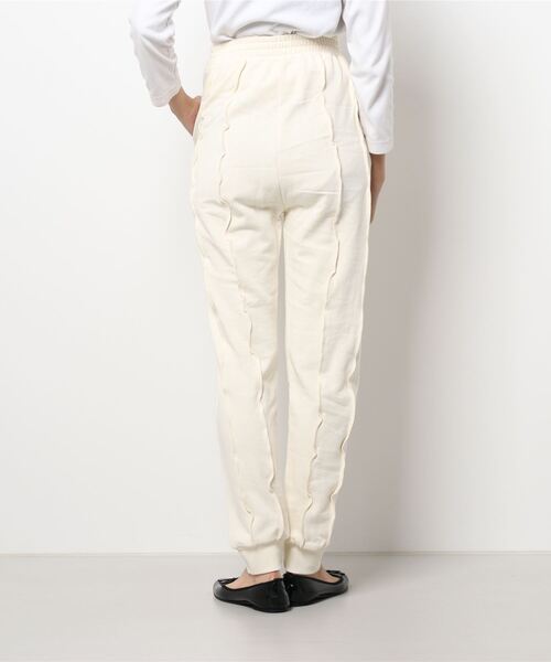 LAGUA GEM（ラグアジェム）の「RANDAM LINE SW PT-A（その他パンツ・レディース・ブラック/オフホワイト・MEDIUM/SMALL）」の4枚目の写真