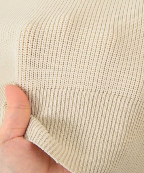 titivate（ティティベイト）の「ゆるﾆｯﾄｽｷｯﾊﾟｰﾊﾟｰｶｰ（パーカー・レディース・ブラック/モカ/ライトベージュ・S/M）」の15枚目の写真