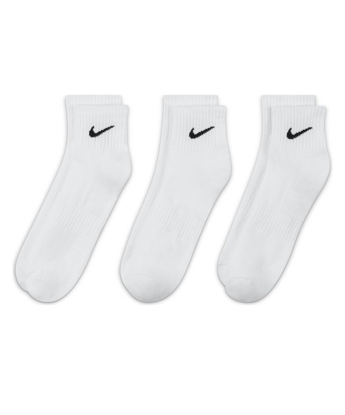 NIKE（ナイキ）の「【NIKE】ナイキ エブリデイ クッションド トレーニング アンクルソックス 3足（ソックス/靴下・レディース・ブラック/ホワイト・M/S）」の5枚目の写真