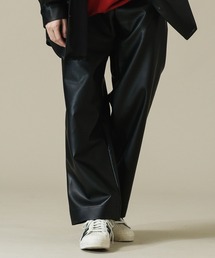 NANO universe | VEGAN LEATHER イージーパンツ(その他パンツ)