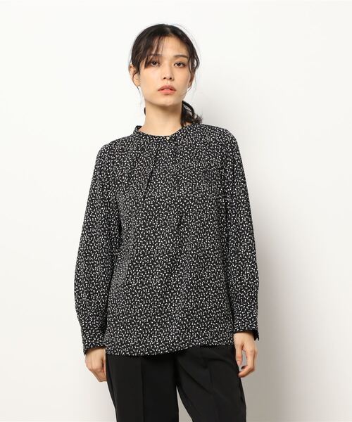natural couture(ナチュラルクチュール)の「お上品タックブラウス(シャツ/ブラウス・レディース・ネイビー/ピンク/アイボリー/その他1/その他2/その他3・FREE)」の14枚目の写真