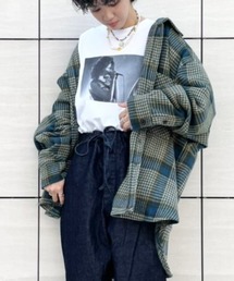 WHITELAND | WHITELAND/ホワイトランド/TWEED BIG SHIRTS(シャツ/ブラウス)