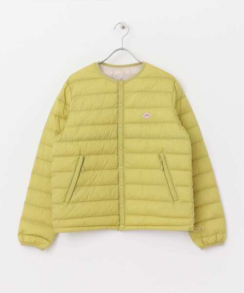 DANTON（ダントン）の「DANTON　INNER DOWN CREW-NECK JACKET（ダウンジャケット/コート・レディース・ホワイト/ネイビー/グレー/ブラック/ベージュ/イエロー・MEDIUM）」の22枚目の写真