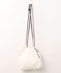 LOWELL things | Relay/レッキスドロスト巾着ファーBAG(ショルダーバッグ)